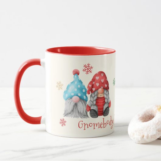 Gnomebody houdt van je alsof ik Mok doe (Met donut)