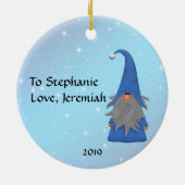 GnomeBody houdt van je zoals ik dat doe Keramisch Ornament (Achterkant)