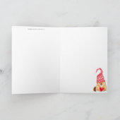 GNOMEBODY LUVS U MEER Chow en gnoom valentijn Feestdagen Kaart (Binnen)