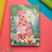 GNOMEBODY LUVS U MEER Chow en gnoom valentijn Feestdagen Kaart