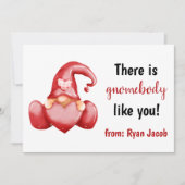 Gnomebody net als jij de liefdesdag feestdagenkaart (Voorkant)