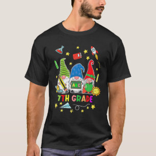 Gnomen 7e graad van het personeel op de eerste dag t-shirt