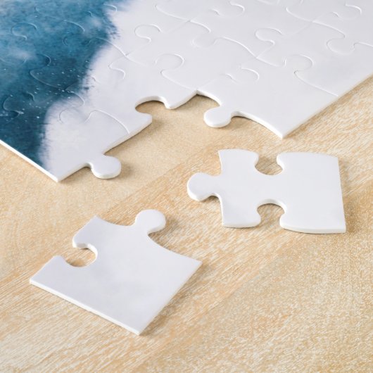 Gnomen aan de noordpool legpuzzel (Zijkant)