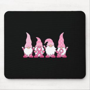 Gnomen Breast Cancer Awareness Peace Lover Gift Wo Muismat