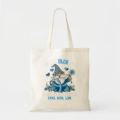 Gnomen die ik blauw voor diabetes Draag Tote Bag (Voorkant)