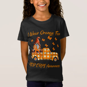 Gnomen die ik Oranje voor RSD CRPS-bewustzijn heb  T-shirt