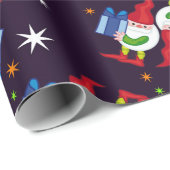 Gnomen en cadeaus cadeaupapier (Rol Hoek)