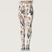 Gnomen en paddenstoelen Leggings - Schattige (Voorkant)