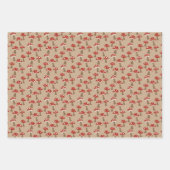 Gnomen en paddenstoelen Radeauset Inpakpapier Vel (Voorkant 3)