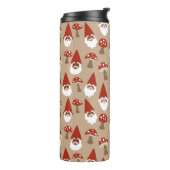 Gnomen en paddenstoelen Thermisch getumbler Thermosbeker (Gedraaid links)