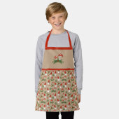 Gnomen en paddenstoelen van kinderen op Tan Woodla Schort (Gedragen)