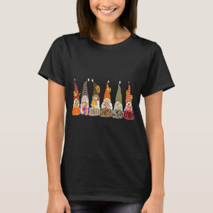 Gnomen Groups Friends Halloween Costumes herfst Pu T-shirt