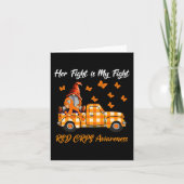 Gnomen Haar gevecht is mijn gevecht RSD CRPS Aware Kaart (Voorkant)