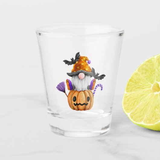 Gnomen Halloween Shot Glass Shot Glas (Voorkant)