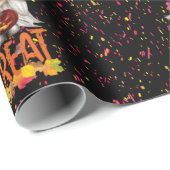 Gnomen Halloween Trick or treat Party Cadeaupapier (Rol Hoek)