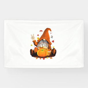 Gnomen Herfst Autumn Cute Halloween Thanksgiving L Spandoek
