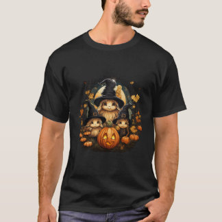Gnomen herfstpompoenen Halloween Herfst T-shirt