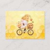 Gnomen Honeycomb alle kinderboeken voor Baby Visitekaartje (Achterkant)