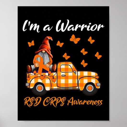 Gnomen Ik ben een Warrior RSD Corps Bewustzijn Poster (Voorkant)