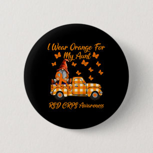 Gnomen Ik Draag Sinaasappel voor mijn tante RSD CR Ronde Button 5,7 Cm