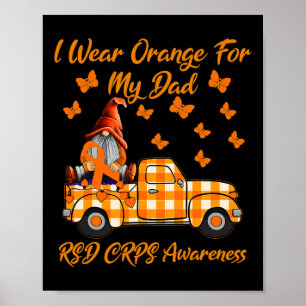Gnomen Ik Draag Sinaasappel voor mijn vader RSD CR Poster