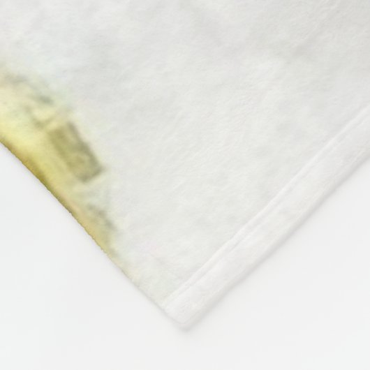 Gnomen in de sneeuw waterverf schilderij  fleece deken (Hoek)