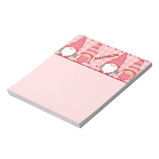 Gnomen in Love Notitieblok (Linkerzijde)