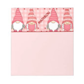 Gnomen in Love Notitieblok (Voorkant)