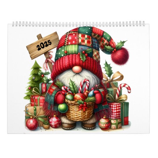 Gnomen in Petten 2025 Kalender (Achterkant)