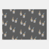 Gnomen inpakpapier vellen - set van 3 (Voorkant)