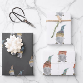 Gnomen inpakpapier vellen - set van 3