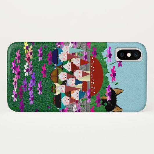 Gnomen iPhone Case (Achterkant (horizontaal))