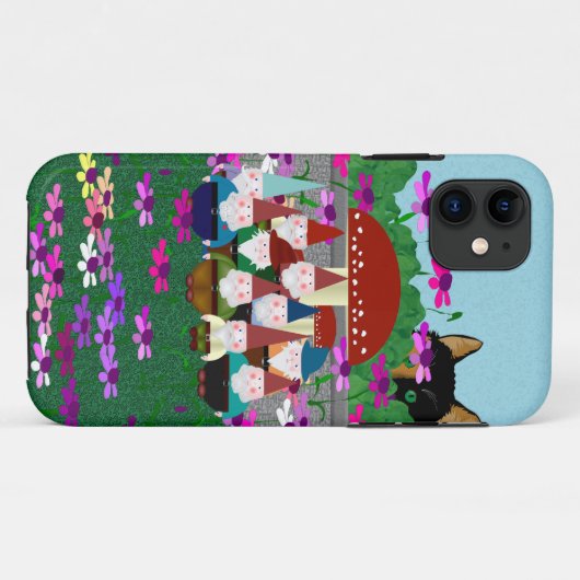 Gnomen iPhone Case (Achterkant (horizontaal))