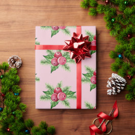 Gnomen Kerst inpakpapier