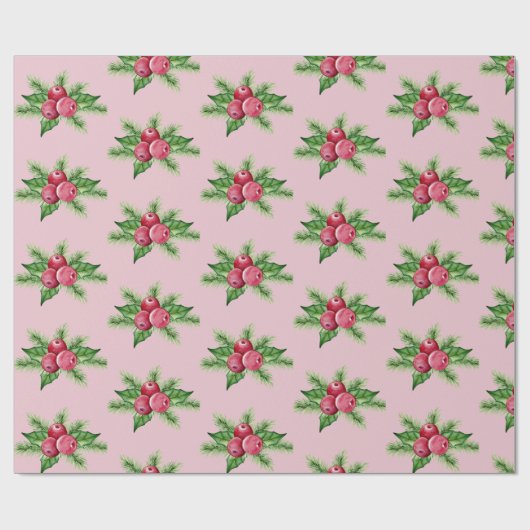 Gnomen Kerst inpakpapier (Vlak)