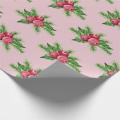 Gnomen Kerst inpakpapier (Hoek)