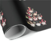 Gnomen Kerstboom Grappige Xmas Feestdagen Cadeaupapier (Rol Hoek)