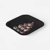 Gnomen Kerstboom Grappige Xmas Feestdagen Papieren Bordje (Gebogen)