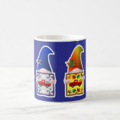 Gnomen met vier seizoen Barn Quilts Koffiemok (Center)