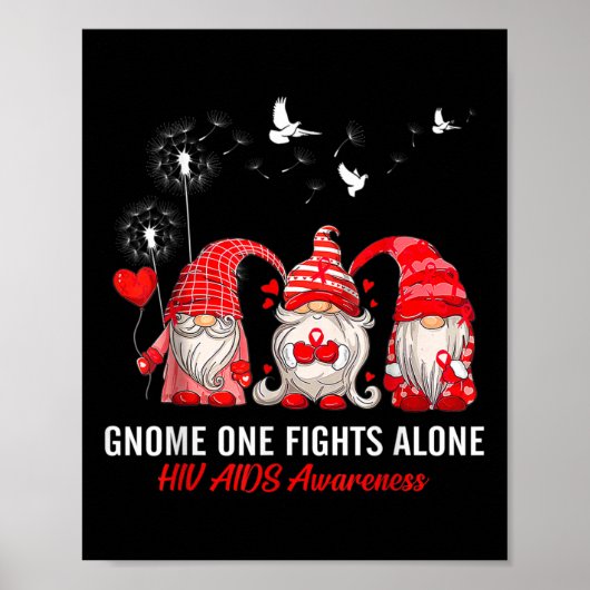 Gnomen One vecht alleen tegen hiv Poster (Voorkant)