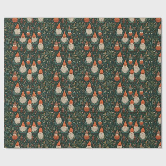 Gnomen-pakpapier Cadeaupapier (Vlak)