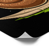 Gnomen Riding Snail Poster (Hoek)