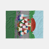 Gnomen Small Fleece Blanket Deken (Voorkant (Horizontaal))