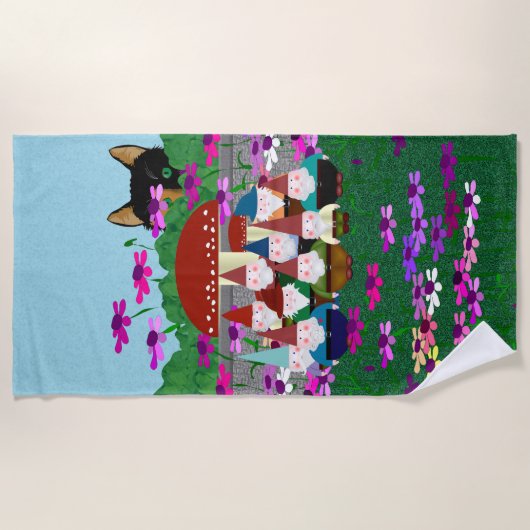 Gnomen Strandlaken (Voorkant)