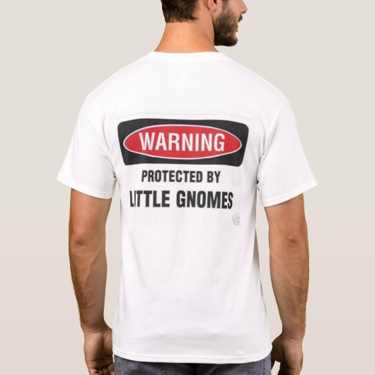 gnomen t-shirt (Achterkant)