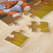 Gnomen Thanksgiving Puzzle Legpuzzel (Zijkant)