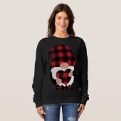 Gnomen Valentijnsdag Love Leopard Buffalo Pset Trui (Voorkant volledig)