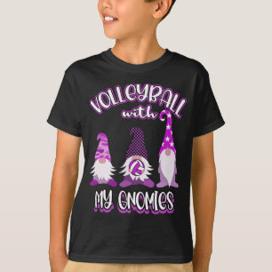 Gnomen Volleybal Speler Praktijk T-shirt