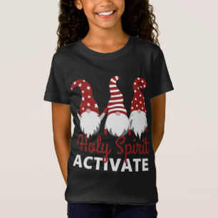 Gnomen XMAS Holy Spirit Activeren - Grappig Christ T-shirt