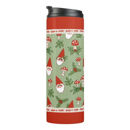 Gnomes and Mushrooms Thermosbeker (Geroteerd rechts)